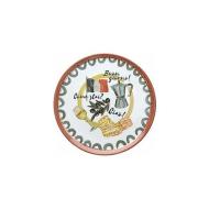 Piatto pizza in porcellana Buongiorno cm 33