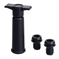 Kit salva vino pompa manuale con 2 tappi sottovuoto