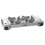 Fornello da campeggio a gas 2 fuochi Devil Double Grill