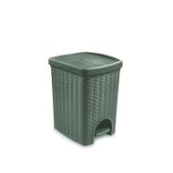 Pattumiera Elegance verde salvia 20 litri