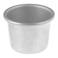 Stampo crema in alluminio con orlo cm 7