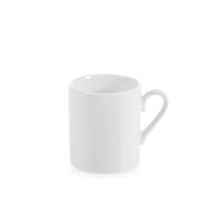 Tazzina da caffè in porcellana bianca