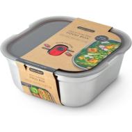 Lunchbox in acciaio inox Steel Food Box Square Large 1,4 litri