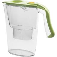 Caraffa filtrante con coperchio verde Carmen 1,2 litri