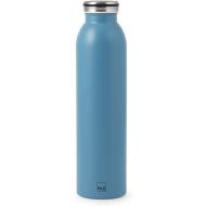 Borraccia termica in acciaio inox azzurro 0,75 litri