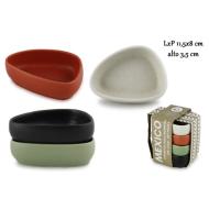 Set 4 coppette ovali bombate Mexico