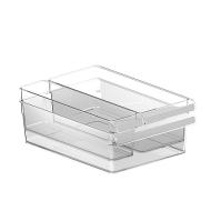 Set 3 contenitori organizer per frigorifero Loft