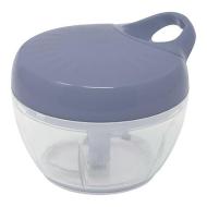 Tritatutto manuale tripla lama grigio