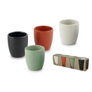Set 4 bicchieri Mexico cm 6x6