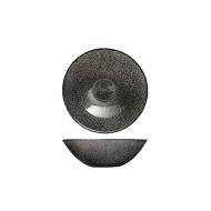 Ciotola in vetro effetto glitter Charme Black cm 15