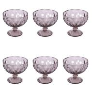 Set 6 coppe gelato Elizabeth Sibilla rosa viola cl 40