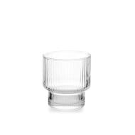 Set 6 bicchieri in vetro trasparente Bliss cl 32