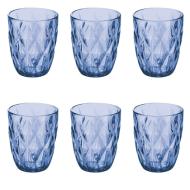 Set 6 bicchieri Celine Sibilla blu cl 34