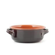 Casseruola a due manici in terracotta
