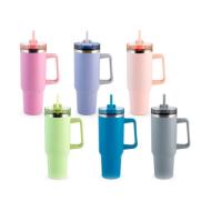 Tazza mug termica in acciaio inox 1,2 litri (colori assortiti)