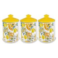 Set 3 barattoli cucina Lemon