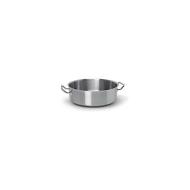 Casseruola bassa professionale in acciaio inox spazzolato Serie 9000