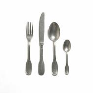 Set 24 posate in acciaio Vintage