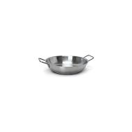 Tegame professionale in acciaio inox spazzolato Serie 9000