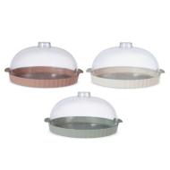 Porta torta in polipropilene Coliseum cm 35 (colori assortiti)