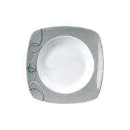 Piatto fondo in melamina Cascade