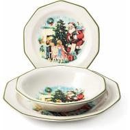 Servizio 18 pezzi tavola Christmas Cheer