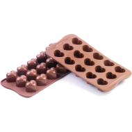 Stampo in silicone 15 cioccolatini Mon Amour