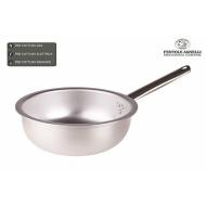 Padella professionale per mantecare in alluminio cm 28