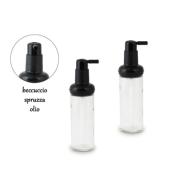 Dosatore per olio colore nero