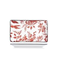 Piatto rettangolare in porcellana Elizabeth cm 23x13