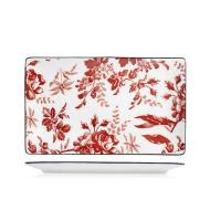Piatto rettangolare in porcellana Elizabeth cm 27x16