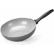 Wok in alluminio antiaderente Melodia Finegres cm 28