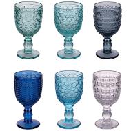 Set 6 calici Geometrie Ocean cl 28
