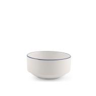 Set 6 coppette in porcellana Essence Blue cm 11,5