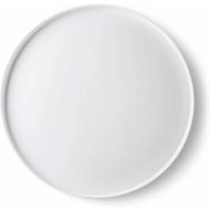 Piatto pizza in vetro opale con bordo Gran Gusto cm 33,5