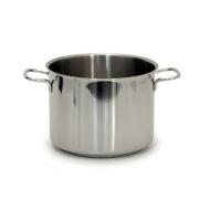 Pentola a due maniglie in acciaio inox
