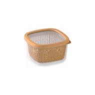 Contenitore per alimenti con cestello Aroma Keeper senape 1,5 litri