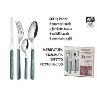 Set posate 24 pezzi Daiki