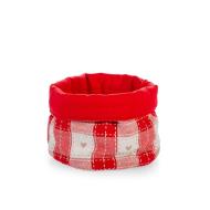 Cestino pane in cotone e poliestere Woodland cm 16