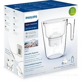 Caraffa filtrante con filtro Micro X-Clean 2,6 litri - Philips