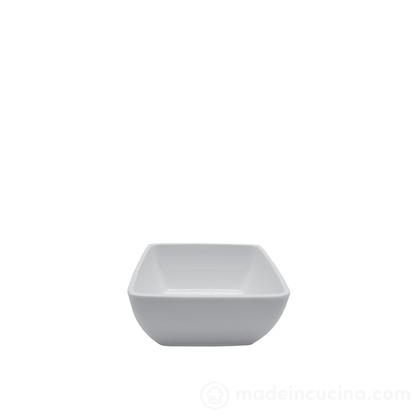 Coppetta in melamina bianca cm 7,9x7,9