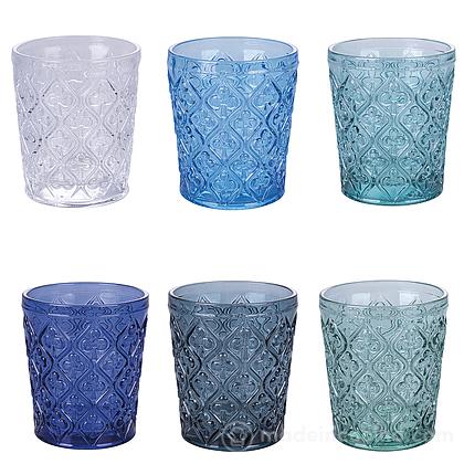 Set 6 bicchieri acqua Marrakech Ocean cl 33