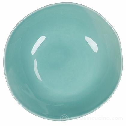 Set 6 piatti fondi Color Shock azzurro
