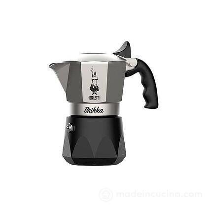 Caffettiera Evolution Brikka cromo satinato 2 tazze