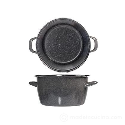 Pentola in acciaio smaltato K2 cm 24