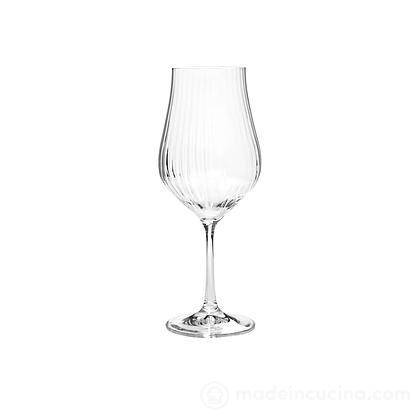 Set 6 calici Tulipa Optic cl 45
