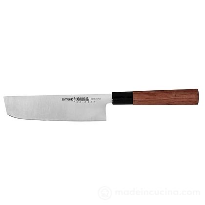 Coltello da cucina professionale Okinawa Nakiri cm 17