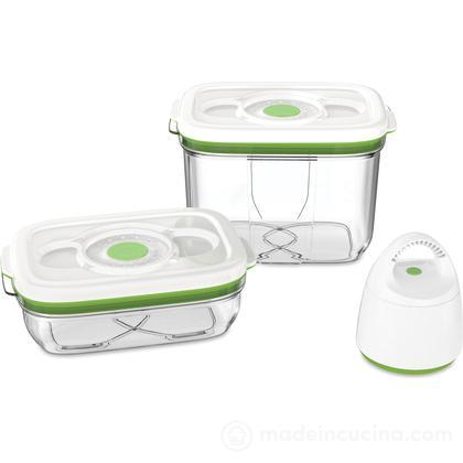 Set Sottovuoto per Alimenti con Sigillatrice e  Contenitori