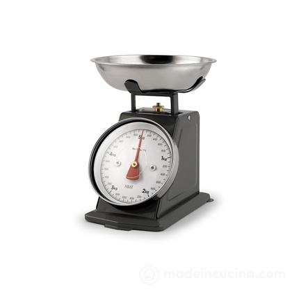 Bilancia da cucina meccanica in acciaio inox antracite 5 kg