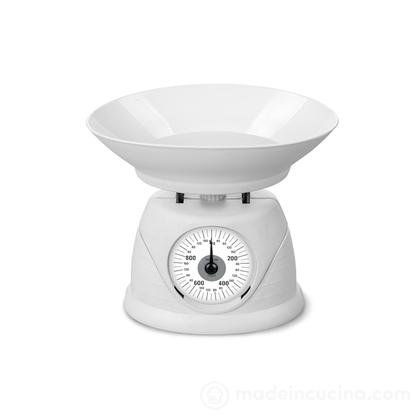 Bilancia meccanica da cucina in polipropilene bianco 1 kg